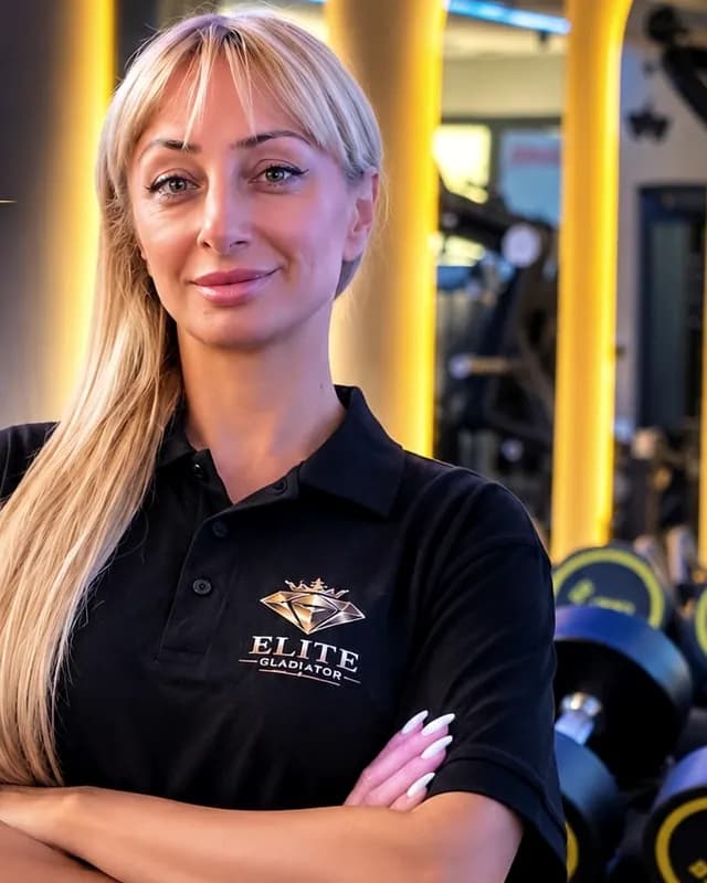 Фитнес тренерка во Elite Club Gladiator